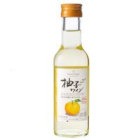 サントネージュ 柚子ワイン 180ml やや甘口 1セット(1本×2)