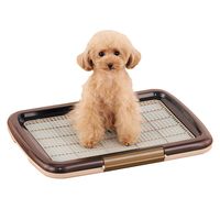 しつけるトレー メッシュプラス S ブラウン 1個 ボンビアルコン 犬用