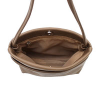 センバドー 合皮シンプル ポケットショルダーバッグ PK 621-7093 1個（直送品）