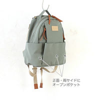 センバドー 多収納にこだわった大人はっ水リュック GY 623-4954 1個（直送品）