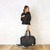 センバドー 杢調トラベルボストン BK 623-5561 1個（直送品）