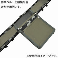 金井産業 胴当てベルト/灰迷彩柄 6300062922 1個（直送品）