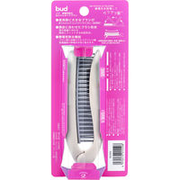 池本刷子工業 bud(バド) 静電気除去折りたたみヘアブラシ BD900 1本（直送品）