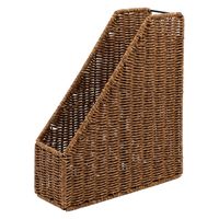 ナカバヤシ ラタンスタイル ファイルスタンド RSS-FS01BR 1セット（3個）