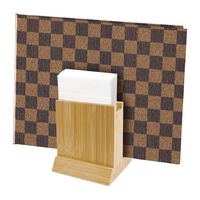 シンビ メニューブック兼ナプキンスタンド ナチュラル MD-3W 1台