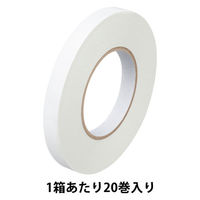 現場のチカラ エコノミータイプ 一般用両面テープ 簡易包装 幅15mm×長さ50m アスクル 1箱（20巻入） オリジナル（わけあり品）