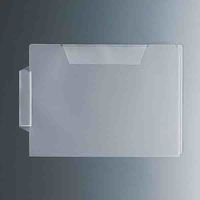 日本ホップス カルテフォルダー シングル ストッパー付 A4ヨコ CF-A4LC-2WST-50 1箱（50枚入）（直送品）