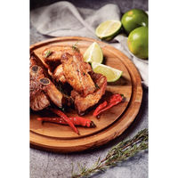 TRAMONTINA バーベキュー丸カッティングボード 23cm 13510/052 1枚（直送品）