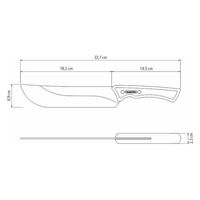 TRAMONTINA 牛刀 22843/108 1本（直送品）