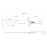 TRAMONTINA ブッチャーナイフ 22844/110 1本（直送品）