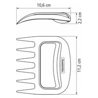 TRAMONTINA ミートクロー 2pc 22847/201 1箱（直送品）