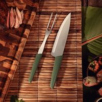 TRAMONTINA リーフ 牛刀 7インチ 23117/027 1本（直送品）