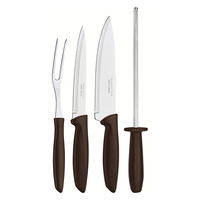 TRAMONTINA プレナス バーベキュー4点セット ブラック 23498/436 1セット（直送品）