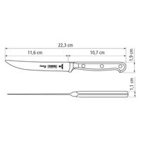 TRAMONTINA ステーキナイフ 波刃 24004/105 1本（直送品）