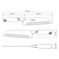 TRAMONTINA スブリメ 三徳包丁 24068/108 1本（直送品）
