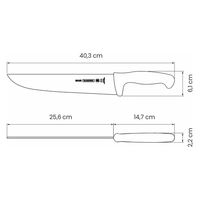 TRAMONTINA シュラスコナイフ・牛刀 10インチ 24607/180 1本（直送品）