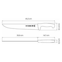 TRAMONTINA シュラスコナイフ・牛刀 12インチ 24607/182 1本（直送品）