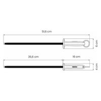 TRAMONTINA シャープナー 24642/084 1本（直送品）