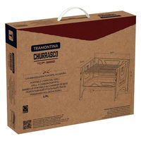 TRAMONTINA 炭火用 ポータブル バーベキューグリル 26500/012 1台（直送品）