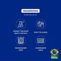 TRAMONTINA オリバ ディナープレート 28cm 96580/000 1枚（直送品）