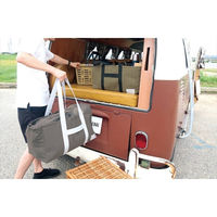 クレエ PG ユーティリティートート ストレージ グレー 981940012 1個（直送品）