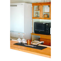 クレエ PG ラバーバーマット ロング ブラック 982390003 1枚（直送品）