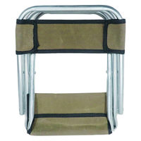 クレエ PG ワックスドキャンバス フォールディングミニスツール BR 982450021 1個（直送品）