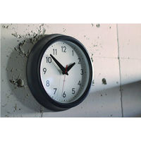 クレエ PG スクールハウス ウォールクロック BK 982460010 1個（直送品）