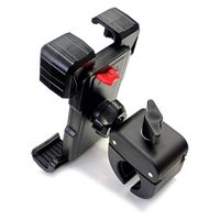 エアージェイ 自転車/バイク用(手帳型対応)スマートフォンホルダー ATR-7 1台（直送品）