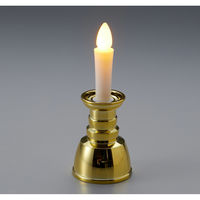 旭電機化成 灯りがゆらぐ自動消灯安心のろうそく ゴールド ろうそく型LEDライト ARO-4101N GD 1個（直送品）
