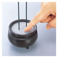 旭電機化成 自動消灯付安心のお線香(中) ブラウン 線香型ライト ASE-4211DB 1個（直送品）