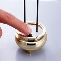 旭電機化成 安心のお線香ミニ(電池無) ゴールド 線香型ライト ASE-5201N GD 1個（直送品）