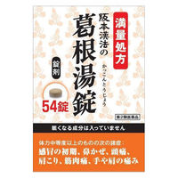 阪本漢法の葛根湯錠 54錠 阪本漢法製薬 風邪の引き始め 鼻かぜ 頭痛 肩こり【第2類医薬品】