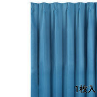 フォレストリンク 防炎遮光1級 カーテン 2000×1850mm ブルー cu1108duck-200-185-1 1枚（直送品）