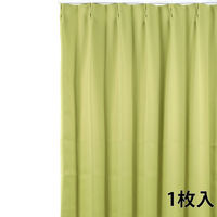 フォレストリンク 防炎遮光1級 カーテン 2000×2300mm グリーン cu1108hiwa-200-230-1 1枚（直送品）
