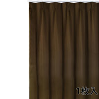 フォレストリンク 防炎遮光1級 カーテン 2000×2000mm ブラウン cu1108low-200-200-1 1枚（直送品）
