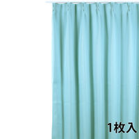 フォレストリンク 防炎遮光1級 カーテン 2000×2000mm ブルー cu1108mint-200-200-1 1枚（直送品）