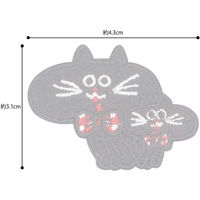パイオニア SWIMMER ワッペン シール・アイロン接着 縦約31mmx幅約43mm AIP400-AIP03 1セット(3袋)（直送品）