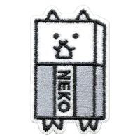 パイオニア にゃんこ大戦争 ワッペン シール ・ アイロン 接着 幅29mm×縦48mm BAN450-BAN44 1セット(3袋)（直送品）