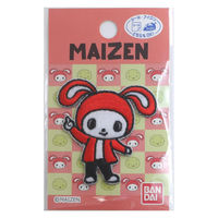 まいぜん シスターズ ぜんいち ワッペン横44mm×縦47mm シール ・ アイロン 両用 タイプ BAN450-BAN84（直送品）