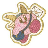 星のカービィー ホロスコープ・コレクション ワッペン 星座シリーズ やぎ座 縦43mm×横43mm シール・アイロン 両用タイプ BAN50（直送品）