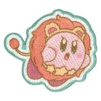 星のカービィー ホロスコープ・コレクション ワッペン 星座シリーズ しし座 縦40mm×横45mm シール・アイロン 両用タイプ BAN50（直送品）