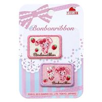 パイオニア ワッペン サンリオ「ぼんぼんりぼん」シールワッペン 2枚入り BN500-BN06 1セット(3袋)（直送品）