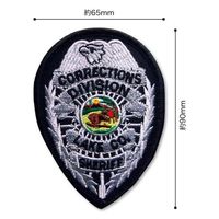 パイオニア ワッペン アイロン接着「ビッグアメリカン」 BW003-05021 1セット(3袋)（直送品）