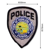 パイオニア ワッペン アイロン接着「ビッグアメリカン」 BW003-05025 1セット(3袋)（直送品）