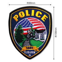 パイオニア ワッペン アイロン接着「ビッグアメリカン」 BW003-05039 1セット(3袋)（直送品）