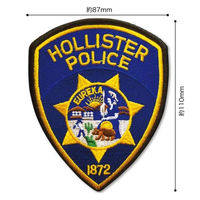 パイオニア ワッペン アイロン接着「ビッグアメリカン」 BW003-05048 1セット(3袋)（直送品）