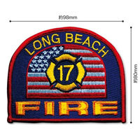 パイオニア ワッペン アイロン接着「ビッグアメリカン」 BW003-05056 1セット(3袋)（直送品）