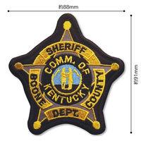 パイオニア ワッペン アイロン接着「ビッグアメリカン」 BW003-05076 1セット(3袋)（直送品）