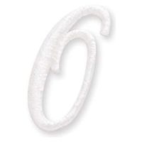 パイオニア アルファベット 花文字ワッペン (M) E81-08043 1セット(3袋)（直送品）